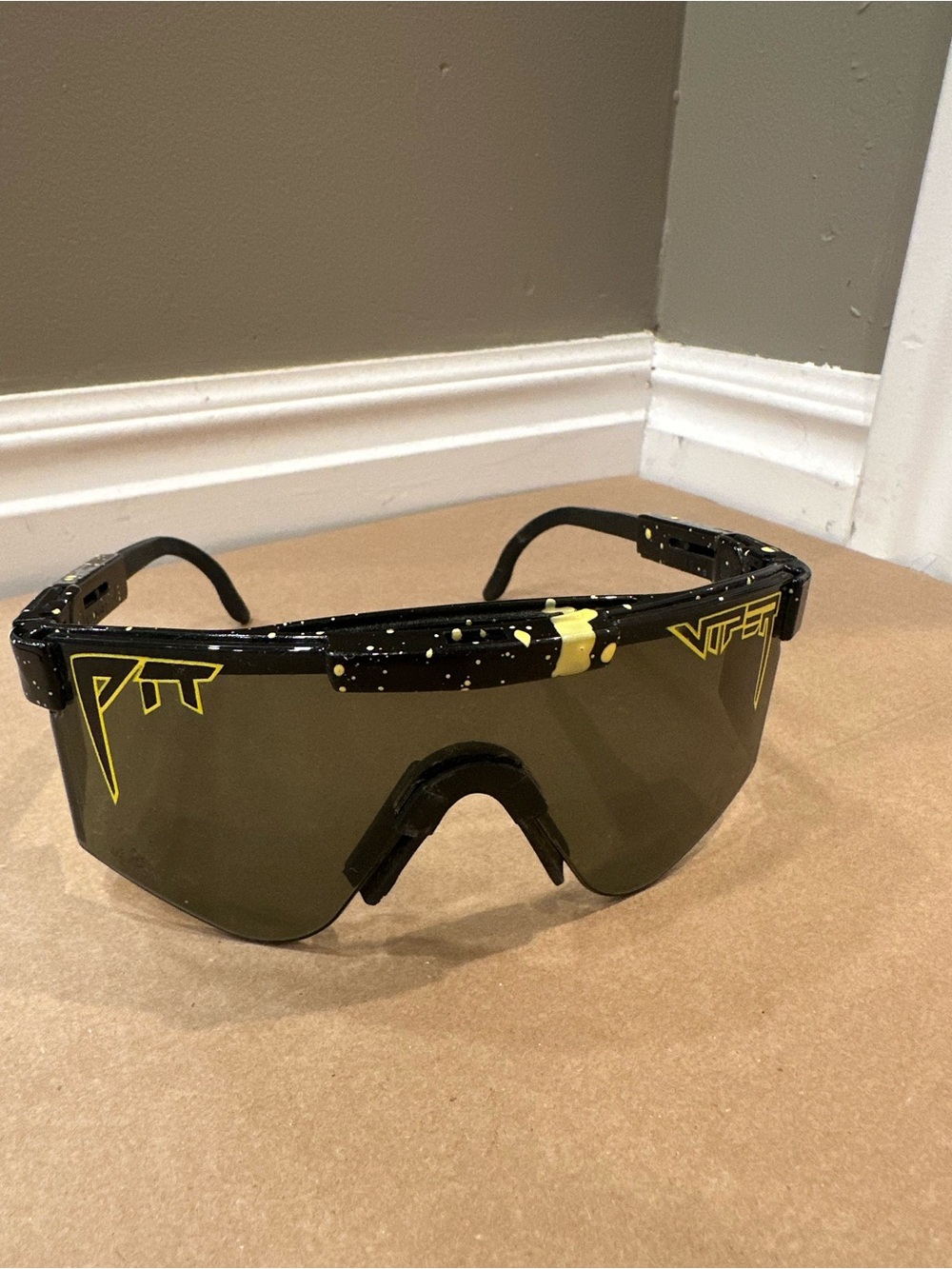 Black & Yellow pit viper Sunglasses